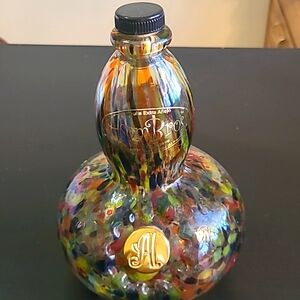 Asombros empty Tequilla bottle